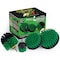 Drill Brush Power Scrubber By Useful Products 5 in W 5 in L Brush, Green G-S-542O-QC-DB - alternate 1